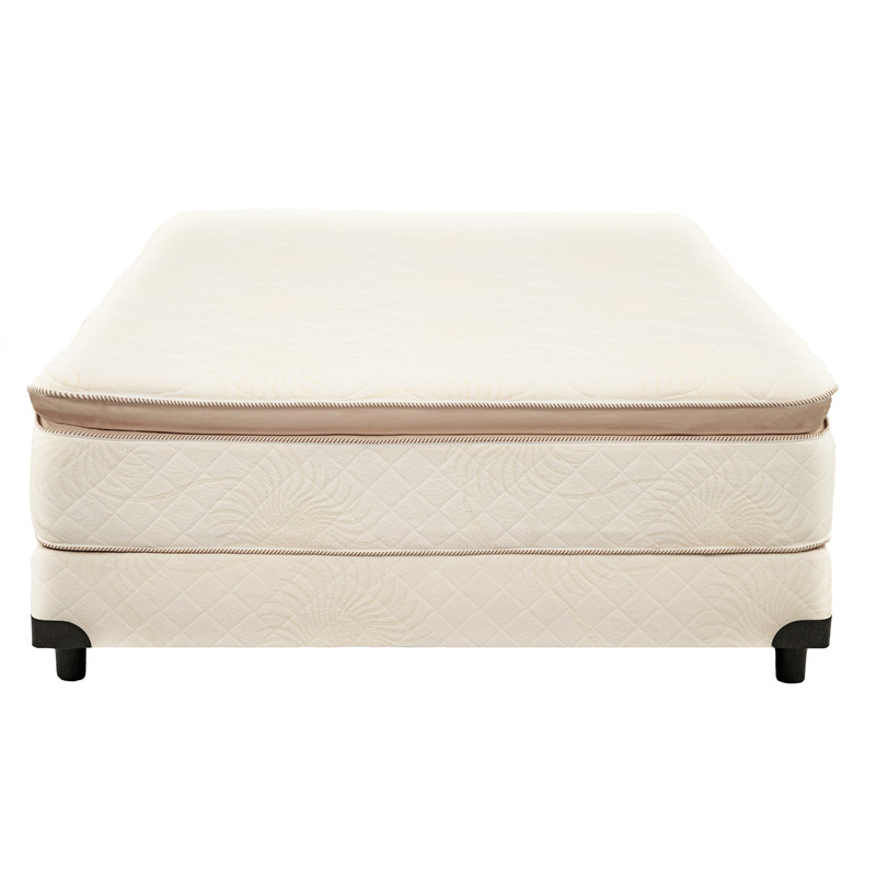 Colchon + Sommier 140x190 2P 1/2 Linea Espuma alta densidad + Pillow Viscoelastico