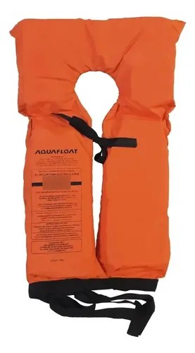 Salvavidas Poncho Aquafloat Reglamentario Pna Naranja Único