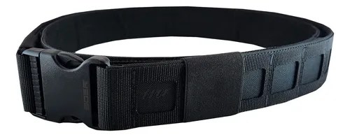 Cinto Cinturon Tactico Boer Molle Negro Laser Cut Orion Negro Lisa Xl (140 Cm) - 3