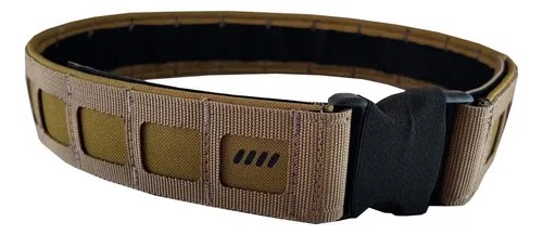Cinto Cinturon Tactico Boer Molle Coyote Laser Cut Orion Coyote Lisa M (122 Cm)