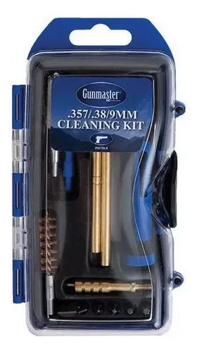 Kit De Limpieza 9mm 357 38 Gunmaster Cepillo Baqueta