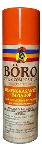 Desengrasante Limpiador Boro P/ Mecanismos De Armas Aerosol