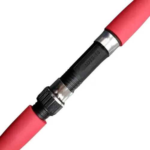 Combo Conjunto De Pesca Compacto Traveller 210m Con Reel Rojo - 3