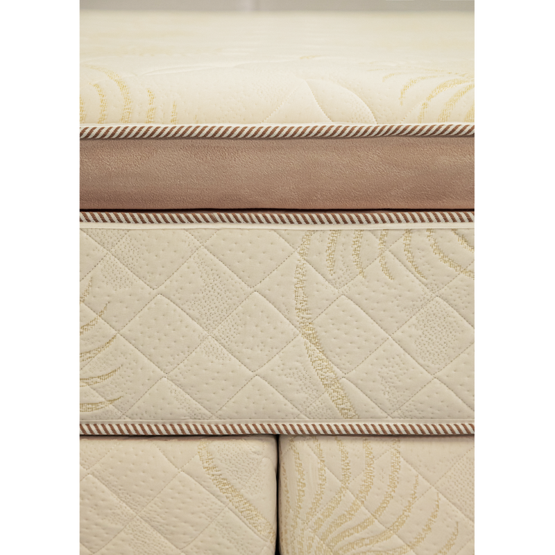 Colchon + Sommier 140x190 2P 1/2 Linea Espuma alta densidad + Pillow Viscoelastico - 3