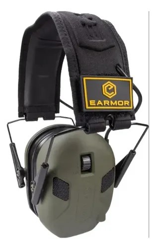 Protector Auditivo Earmor M300x 4 Microfonos Verde