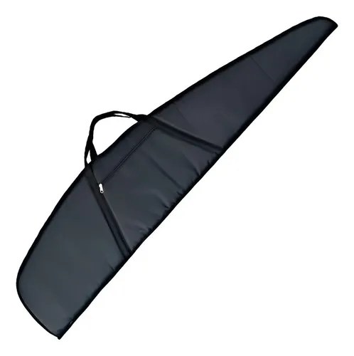 Funda Estuche Para Rifle Carabina 110 Cm Con Mira Regular Zurdo/diestro Negro