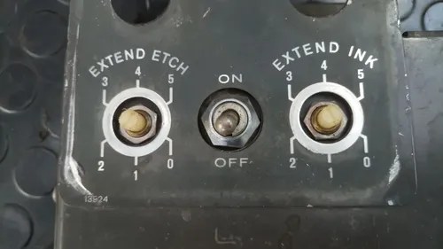 Panel De Control De Máquina Gráfica - 3