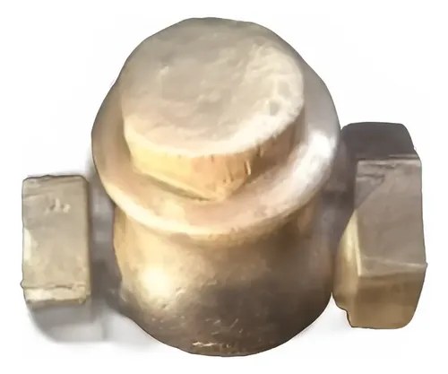 Válvula Retención De Bronce A Clapeta 90º 3/4 Pulgadas