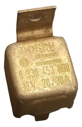 Relay Bosch Chapa 12v 20/30a Vehículos Clásicos Dorado