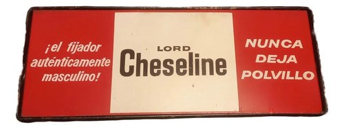 Antiguo Exhibidor Lord Cheseline Rojo Y Blanco