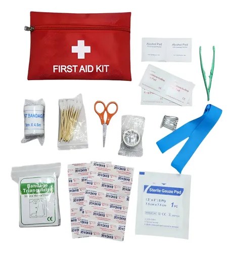 Kit Botiquín Primeros Auxilios Reglamentario Apto Vehículos - 4