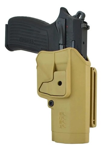 Funda Pistolera Táctica Boer Nivel 2 Para Bersa Tpr9 Diestro Arena - 5