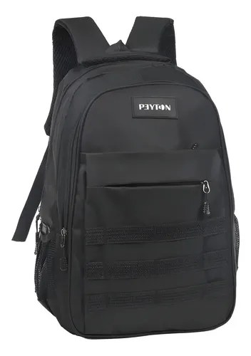 Mochila De Viaje Tipo Tactica Peyton Acolchada Sistema Molle - 11