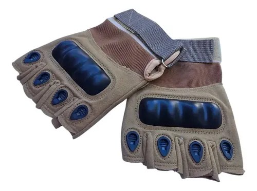 Guantes Tacticos Dedos Cortados Policia Fuerzas Armadas - 9