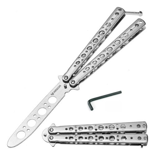 Navajas Mariposa Con Filo Y Practica Combo Cuchillo Csgo - 6