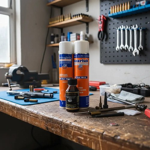 Kit Limpieza Armas Desengrasante Desencobrante Lubricante - 6