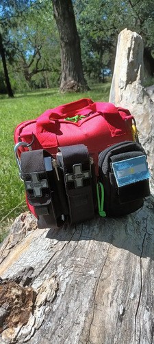 Botiquín Bolso Primeros Auxilio Morral Trauma Tactico Molle - 6