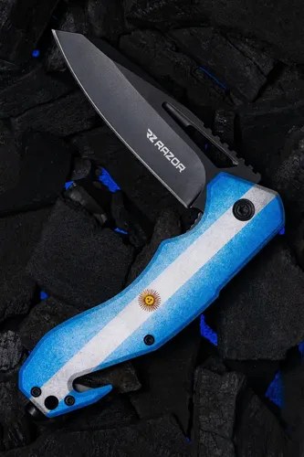 Navaja Tactica Rescate Militar Cuchillo Supervivencia Razor Argentina - 7