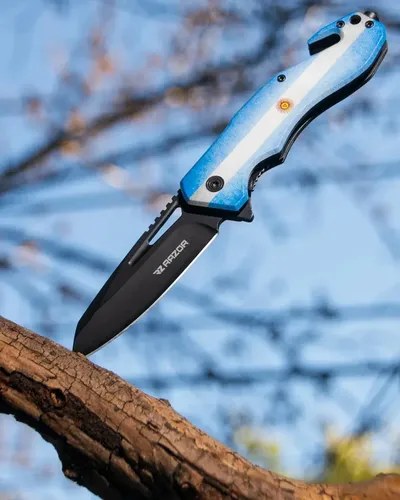 Navaja Tactica Rescate Militar Cuchillo Supervivencia Razor Argentina - 9