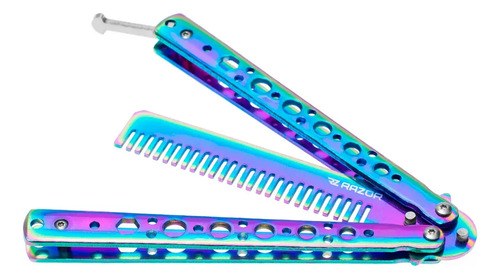 Navaja Peine Mariposa Sin Filo Csgo Cuchillo Practica Razor - 6