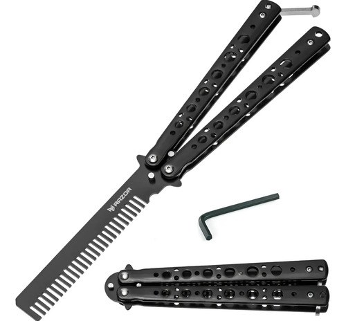 Navaja Peine Mariposa Sin Filo Csgo Cuchillo Practica Razor - 9