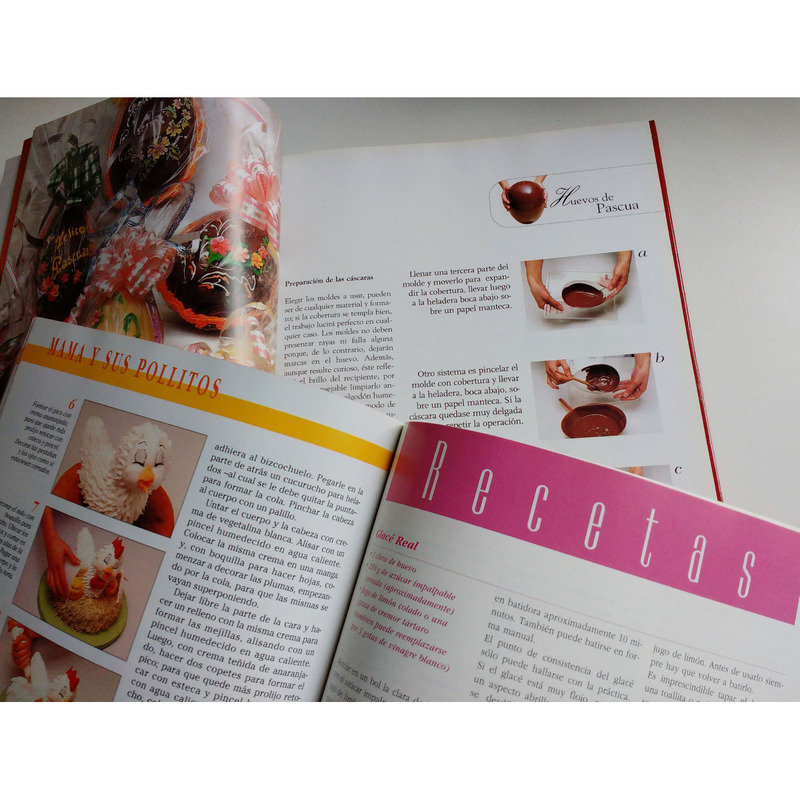 Lote 2 libros sin uso de Marta Ballina - Decoración de tortas y chocolatería - 3