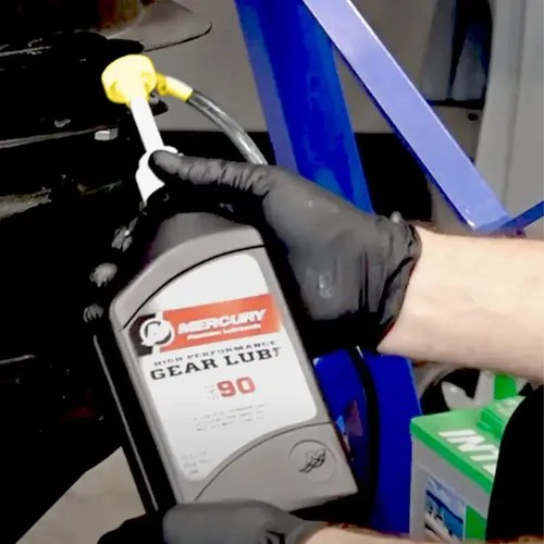 Aceite De Pata Mercury Sae 90 High Performance Bomba Manual - 5