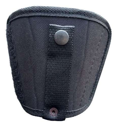 Porta Llave Policial Con Gancho- Cordura Con Abrojo Negro - 4