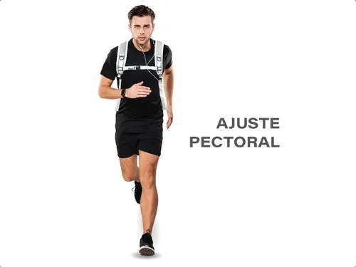 Mochila Deportiva Running Head Maratón Ultraliviana Azul Liso - 4