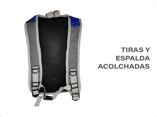 Mochila Deportiva Running Head Maratón Ultraliviana Azul Liso - 6