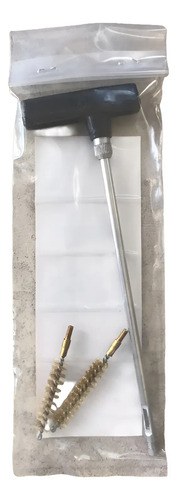 Kit Limpieza De Armas Baqueta Arma Corta 9mm Con Cepillos - 4
