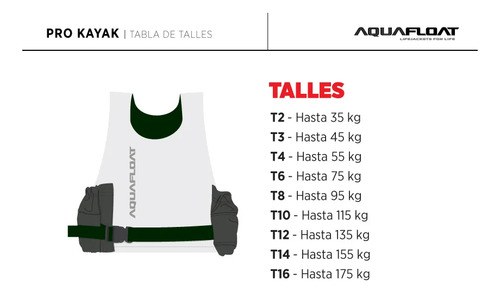 Chaleco Salvavidas Aquafloat Pro Kayak - 6