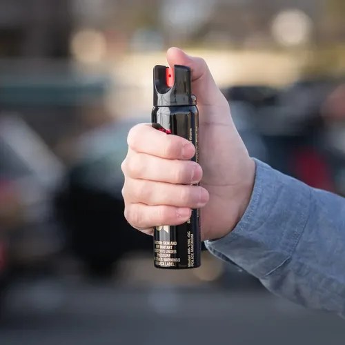Gas Pimienta Paralizante Sabre Red Usa 92.4 Gr Autodefensa Negro - 5