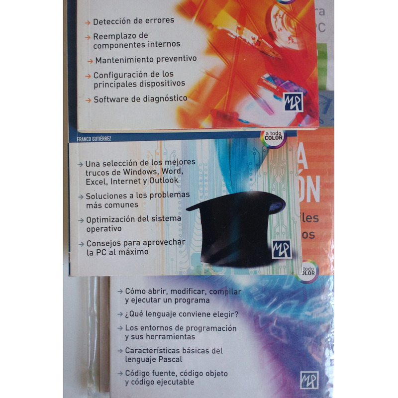 Lote 3 libros pequeños sobre computación - Dr. Max Express - 2