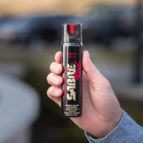Gas Pimienta Paralizante Sabre Red Usa 92.4 Gr Autodefensa Negro - 7