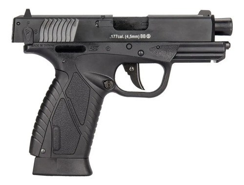 Pistola Asg Bersa Bp9cc 4.5mm Blowback + Garrafas Y Balines Negro 4.5 Mm - 4