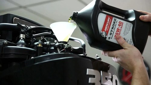 Kit Service Aceite Mercury 4t 90 Hp Original - 7