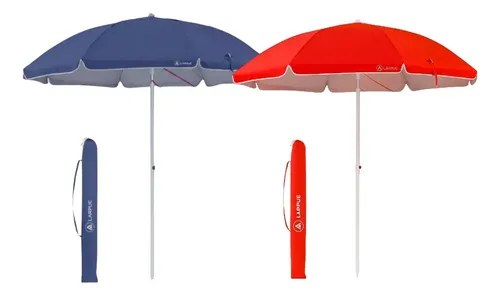 Sombrilla De Playa Jardin Premium Reforzada 1.80m Reclinable - 8