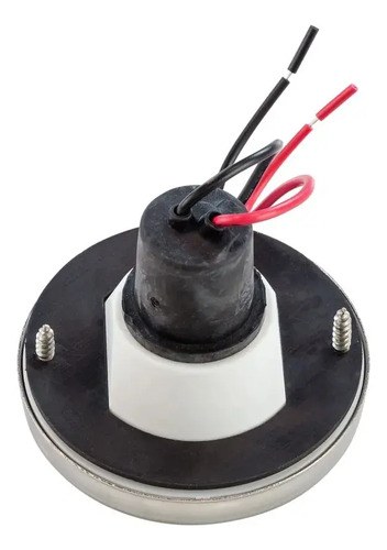 Luz De Popa De Embutir Náutica Redonda Acero Inox Easterner Blanco Cálido - 5