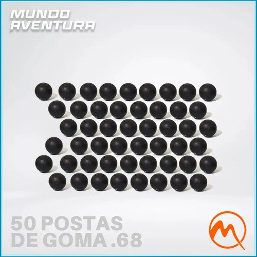 Kit Garrafa Co2 Capsula De 88g + Postas De Goma .68 Umarex - 5
