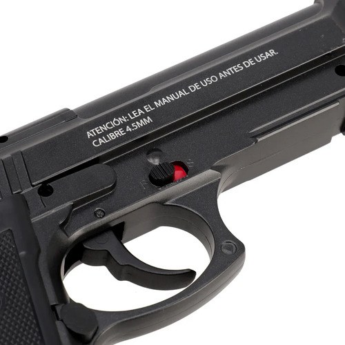 Pistola Co2 P92 Full Metal Corredera Fija Rbn Tactical 4,5mm Negro 4.5 Mm - 9