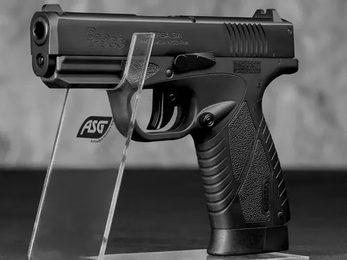 Pistola Bersa Bp9 De Aire Co2 Asg 4,5 Mm Blowback Full Metal Negro 4.5 Mm - 5