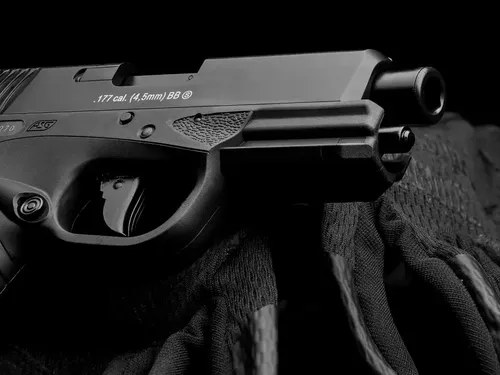 Pistola Bersa Bp9 De Aire Co2 Asg 4,5 Mm Blowback Full Metal Negro 4.5 Mm - 6