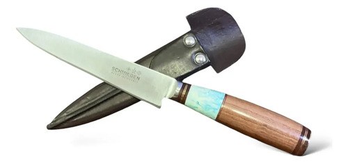 Cuchillo Regional 14cm Acero Inoxidable Schmieden Madera Madera - 4