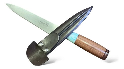 Cuchillo Regional 14cm Acero Inoxidable Schmieden Madera Madera - 6