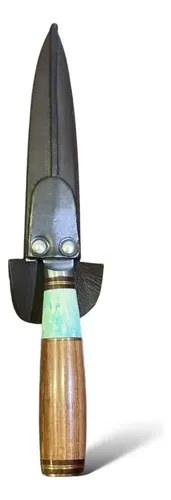 Cuchillo Regional 14cm Acero Inoxidable Schmieden Madera Madera - 7