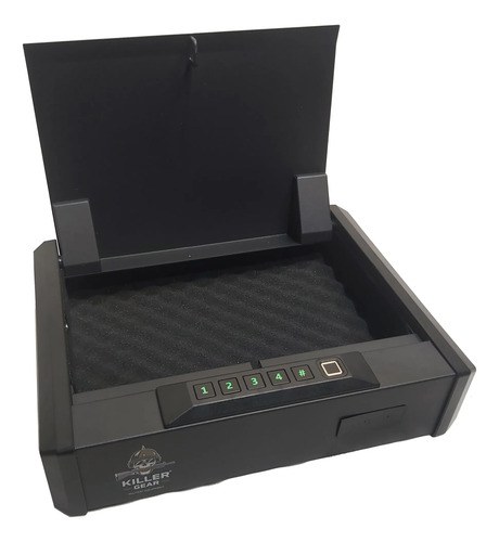 Caja Fuerte Seguridad Acceso Rapido Para Guardar 2 Pistolas Negro - 6