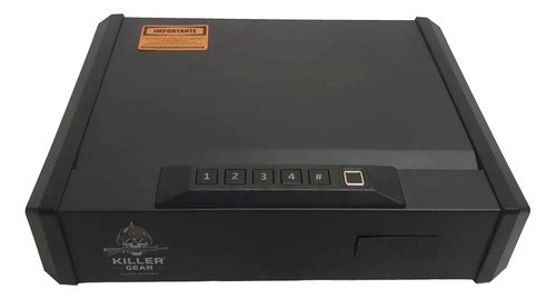 Caja Fuerte De Acceso Rápido Para Pistola Killer Gear Delta Color Negro - 4