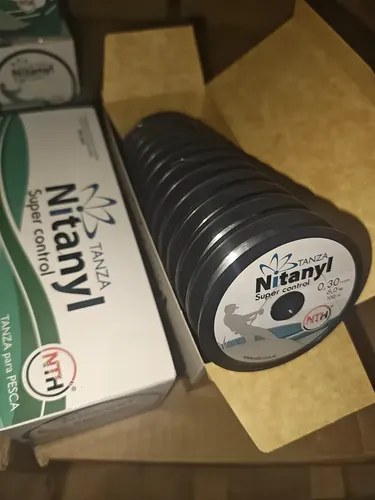 Línea Nylon Tanza De Pesca Nitanyl 0.40mm Caja X 1200m Transparente - 4