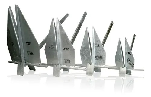 Ancla Tipo Danforth 6kg Acero Galvanizado Ro-an Para Lancha - 5